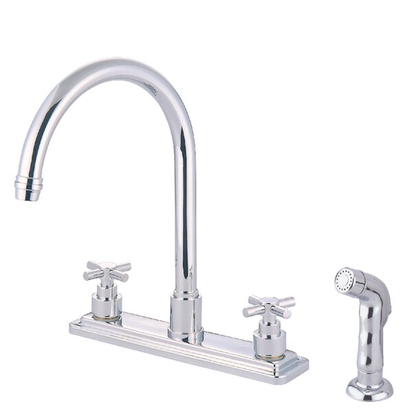 KS8791EX 8" Centerset Kitchen Faucet, Polished Chrome